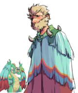 artist:borvar dragon personification rule_63 rune_factory rune_factory_4 ventuswill // 870x1038 // 751KB