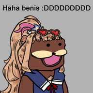 artist:pureo2 blonde_hair cagliostro granblue_fantasy joke_delivery meme ponytail spurdo_sparde text // 600x600 // 198KB