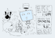 1boy 1girl artist:grey handjob monita nintendo_land text // 772x535 // 23KB