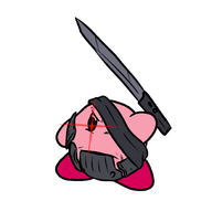 colored kirby kirby_(series) metal_gear_solid raiden revengeance // 2000x2000 // 60KB