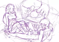 ass breasts breath_of_the_wild eyebrows footjob link penis the_legend_of_zelda wip // 777x560 // 155KB