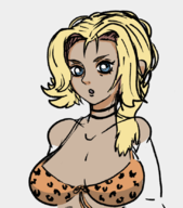 1girl animal_print artist:skiffle_bop bikini catherine fire_emblem fire_emblem_three_houses wip // 729x828 // 244KB