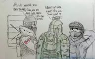 artist:gelfox echo frost kapkan otokonoko rainbow_6_siege rainbow_six_siege traditional traditional_medium traps // 1456x900 // 140KB