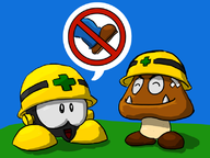 colored crossover goomba hardhat helmet mega_man_(series) met mettaur super_mario // 800x600 // 155KB