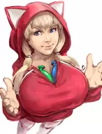 artist:kujalla balloon colored dead_or_alive doa marie_rose parody twintails // 1280x1686 // 655KB