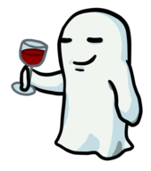 artist:neopolis colored ghost mother_(series) mother_3 osohe_ghost wine // 404x460 // 39KB