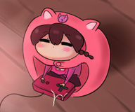 artist:mindream6 colored himouto!_umaru-chan madotsuki parody yume_nikki // 1200x1000 // 641KB