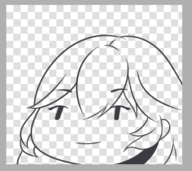 1girl artist:waitingforgames blob final_fantasy final_fantasy_xiv monochrome sphene wip // 429x381 // 47KB