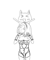 cat gravity_rush kat mascot piggy_back sony toro // 1956x2344 // 526KB