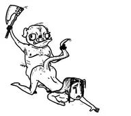 axe crossbreed_priscilla dark_souls monochrome pig sex // 807x710 // 88KB