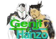 2boys blizzard colored drake_&_josh genji genji_shimada hanzo hanzo_shimada overwatch parody // 962x679 // 447KB