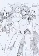 aigis artist:maldraw crossover ghost ghost_girl lubella_dim memoca momodora momodora_reverie_under_the_moonlight persona persona_(series) persona_3 shin_megami_tensei spooky spooky's_house_of_jumpscares wadanohara wadanohara_and_the_great_blue_sea // 801x1135 // 303KB