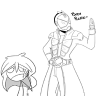 dialogue kamen_rider kamen_rider_wizard monochrome price_tag slap wig // 900x900 // 164KB