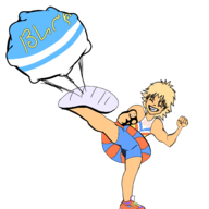 1boy artist:unknown final_fantasy final_fantasy_x kick tidus // 1500x1500 // 436KB