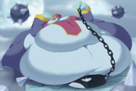 1girl artist:ShweetMagnet chain fat giantess hsien-ko obese // 2125x1425 // 3.5MB