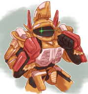 artist:sunshine_memoir gundam kirby_(series) mecha sir_kibble // 724x777 // 930KB