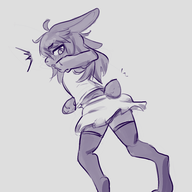 1girl artist:unknown furry rabbit rabi_alnea sequel_(series) skirt // 969x969 // 169KB