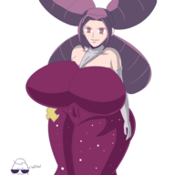 1girl colored fantina gigantic_breasts huge_breasts pokemon pokemon_dppt wide_hips // 3000x3000 // 810KB