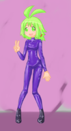 bodysuit colored latex marona peace_sign phantom_brave // 572x1055 // 295KB