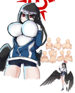 1girl artist:unknown blue_archive gym_clothes hanekawa_hasumi huge_breasts // 1674x2082 // 2.1MB