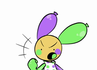 1boy 1girl animated artist:unknown dancing dandy's_world hands_on_hips looey text thumbs_up video yatta // 996x720, 23.8s // 2.6MB