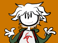 colored danganronpa danganronpa_2 nagito_komaeda // 880x655 // 139KB