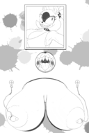 1girl armpit artist:unknown breasts cable cleavage electricity gag gagged glory_hole huge_breasts lineart monochrome mouth_gag multiple_poses nipple_piercings open_mouth photo smile smiling sonic_(series) surge_the_tenrec teeth tongue tongue_out // 2000x3000 // 781KB