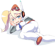 artist:jadf ass call call_e colored mighty_no._9 pose // 1080x924 // 245KB