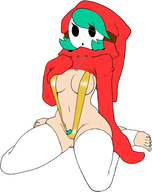 1girl artist:unknown feet genderbend pubic_hair rule_63 shy_gal shy_guy sling_bikini super_mario // 1492x1888 // 336KB