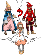 black_mage chocobo's_dungeon_2 chocobo's_mystery_dungeon final_fantasy red_mage shirma thought_bubble // 700x933 // 364KB