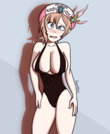 1girl artist:robomapache atelier_(series) atelier_rorona huge_breasts leotard rorolina_frixell // 2124x2592 // 356KB