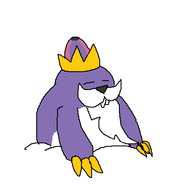 1boy artist:laweaacosadora beard colored crown enemy facial_hair king_mole mspaint mustache paper_mario sticker_star // 420x450 // 10KB