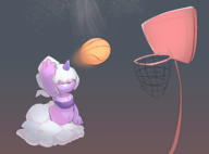 1girl artist:wapcum ball basketball chubby cloud colored dazzi horn palworld // 5106x3768 // 3.3MB