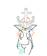 1girl artist:unknown midna queen_of_v_2025 the_legend_of_zelda // 592x700 // 6.2KB