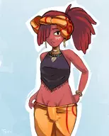 artist:psyto bulge colored indivisible penis zahra // 800x1000 // 208KB