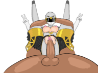 aigis alternate_costume artist:bad-draw breasts full_nelson huge_breasts peace_sign persona_(series) persona_3 persona_3_dancing_moon_night sex shin_megami_tensei torn_clothes vaginal // 1600x1200 // 465KB