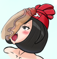 artist:go-rebus blush colored lick penis pokemon pokemon_sm selene tongue_out // 1000x1038 // 1.0MB