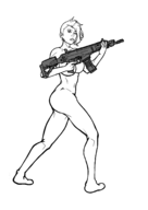 1girl artist:unknown call_of_duty gun nude valeria_garza // 1476x2085 // 311KB