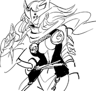 artist:baalbuddy ayano cleavage luminous_arc luminous_arc_2 // 1100x1050 // 406KB