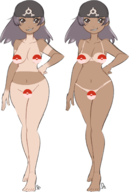 aqua_grunt censored colored female_aqua_grunt pokeball pokemon pokemon_oras tan_skin tanlines team_aqua // 916x1359 // 310KB