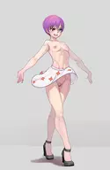 1girl artist:unknown bottomless darkstalkers lilith_aensland topless // 1949x3000 // 889KB