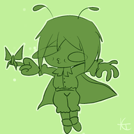1girl artist:tap_drawfag tagme touhou wriggle_nightbug // 4000x4000 // 1.5MB