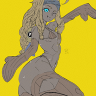 1girl artist:kirv_art bikini little_miss_forge monster_hunter // 1024x1024 // 848KB