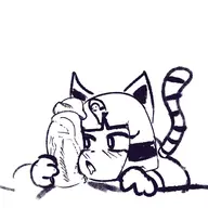 1girl animal_crossing ankha artist:strugglingquota furry penis penis_awe pov // 2000x2000 // 985KB