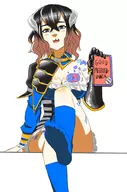 bloodstained cleavage colored feet miriam video_game // 595x899 // 88KB