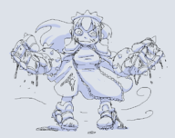 1girl artist:unknown blood gauntlets mabinogi maid // 732x581 // 33KB