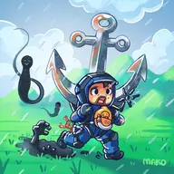 1boy anchor artist:mako beached_thing death_stranding sam_porter_bridges // 1000x1000 // 405KB