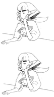 bored peatrice reaction_image skyward_sword the_legend_of_zelda // 539x971 // 155KB