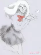 1girl a2 artist:panain0 cosplay mitsuru_kirijo nier nier_automata persona persona_3 // 2131x2855 // 2.9MB