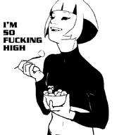 1girl artist:unknown cherubi gardenia laughing meme monochrome pokemon salad // 801x874 // 18KB